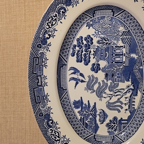 Blue Willow Platter - Picture 2 of 12